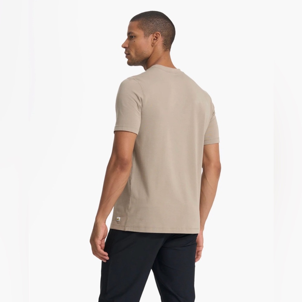 Men’s Vuori Tuvalu Tee- Gravel - Picture 4 of 8